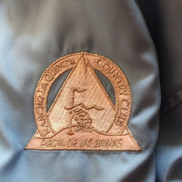 Vintage Short Sleeve Wind Breaker Rancho la Quinta County Club UNISEX 2 pockets - Picture 11 of 11